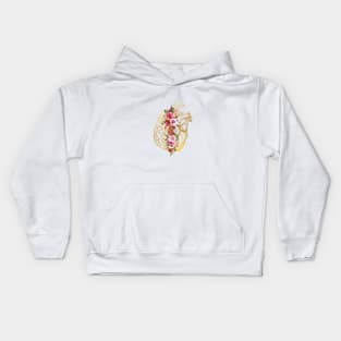 Heart And Brain Kids Hoodie